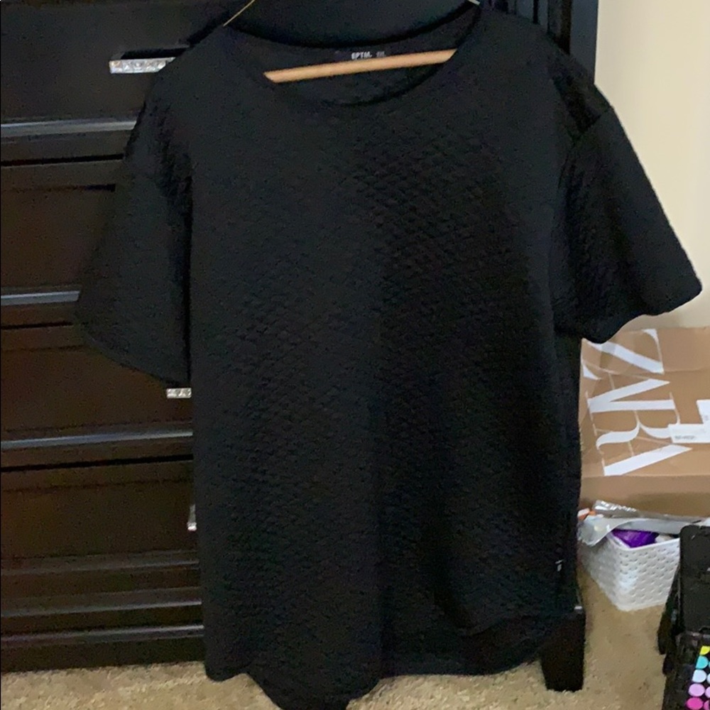 Black Short Sleeve Shirt